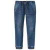 Jungen Pull-on-Jeans mit Tunnelzug