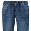 Jungen Pull-on-Jeans mit Tunnelzug