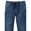 Jungen Pull-on-Jeans mit Tunnelzug
