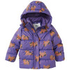 Mädchen Pufferjacke mit Hunden