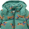 Jungen Pufferjacke mit Dackel-Allover