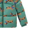 Jungen Pufferjacke mit Dackel-Allover