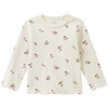 Baby Langarmshirt mit Ripp-Struktur