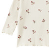 Newborn Langarmshirt mit Ripp-Struktur