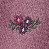 Meisjesvest met bloemenstiksel