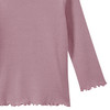 Mädchen Langarmshirt in Rippstruktur