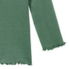 Mädchen Langarmshirt in Rippstruktur