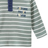 Geboorte shirt lange mouw met borduursel