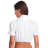 Damen Dirndl-Bluse mit Spitze