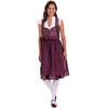 Damen Dirndl-Bluse unifarben