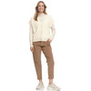 Gebreid damesgilet met knoopsluiting