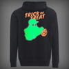 Herren Hoodie mit Glow in the dark Effekt
