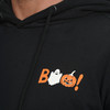 Herren Hoodie mit Glow in the dark Effekt