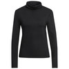 Dames-shirt met lange mouwen en col