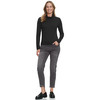 Dames-shirt met lange mouwen en col