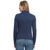 Damen Langarmshirt mit Rollkragen