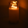 LED Kerze mit Home-Schriftzug