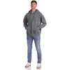 Herenhoodie in used look