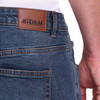 Herren Loose-Jeans mit Knopfleiste