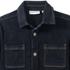 Overshirt voor kinderen in denimstijl