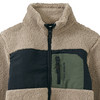 Jungen Plüschjacke mit Zipper