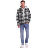 Herren Overshirt mit kariertem Design
