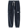 Jungen Jogginghose in Ripp-Optik dunkelblau