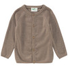 Baby Woll-Strickjacke unifarben