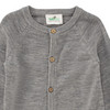 Baby Woll-Strickjacke unifarben