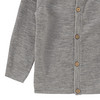 Baby Woll-Strickjacke unifarben
