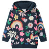 Mädchen Hoodie mit Allover-Print