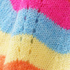 Mädchen Strickpullover mit Streifen