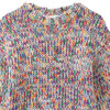 Mädchen Strickpullover in bunten Farben