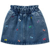 Meisjes rok met strik all-over