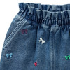 Meisjes rok met strik all-over