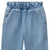 Mädchen Jeans mit Paperbag-Bund
