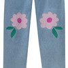 Mädchen Jeans mit Paperbag-Bund