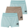 3 Baby Boxers met bouwplaats voertuigen