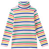 Mädchen Langarmshirt mit Rollkragen
