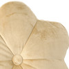 Kissen in Blumenform