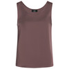 Damen Satin-Top mit breiten Trägern