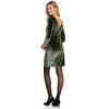 Damen Samtkleid mit 3/4-Arm