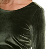 Damen Samtkleid mit 3/4-Arm