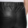 Damen Leggings in Leder-Optik