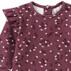 T-Shirt lange mouwen in fleece voor baby's
