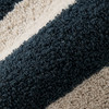 2 washandjes met all-over patroon