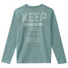 Jungen Langarmshirt mit Rücken-Print
