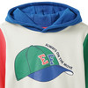 Jungen Hoodie mit Farbteilern
