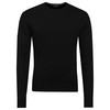Herren Pullover mit Viskose-Anteil schwarz