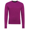 Herren Pullover mit Viskose-Anteil lila
